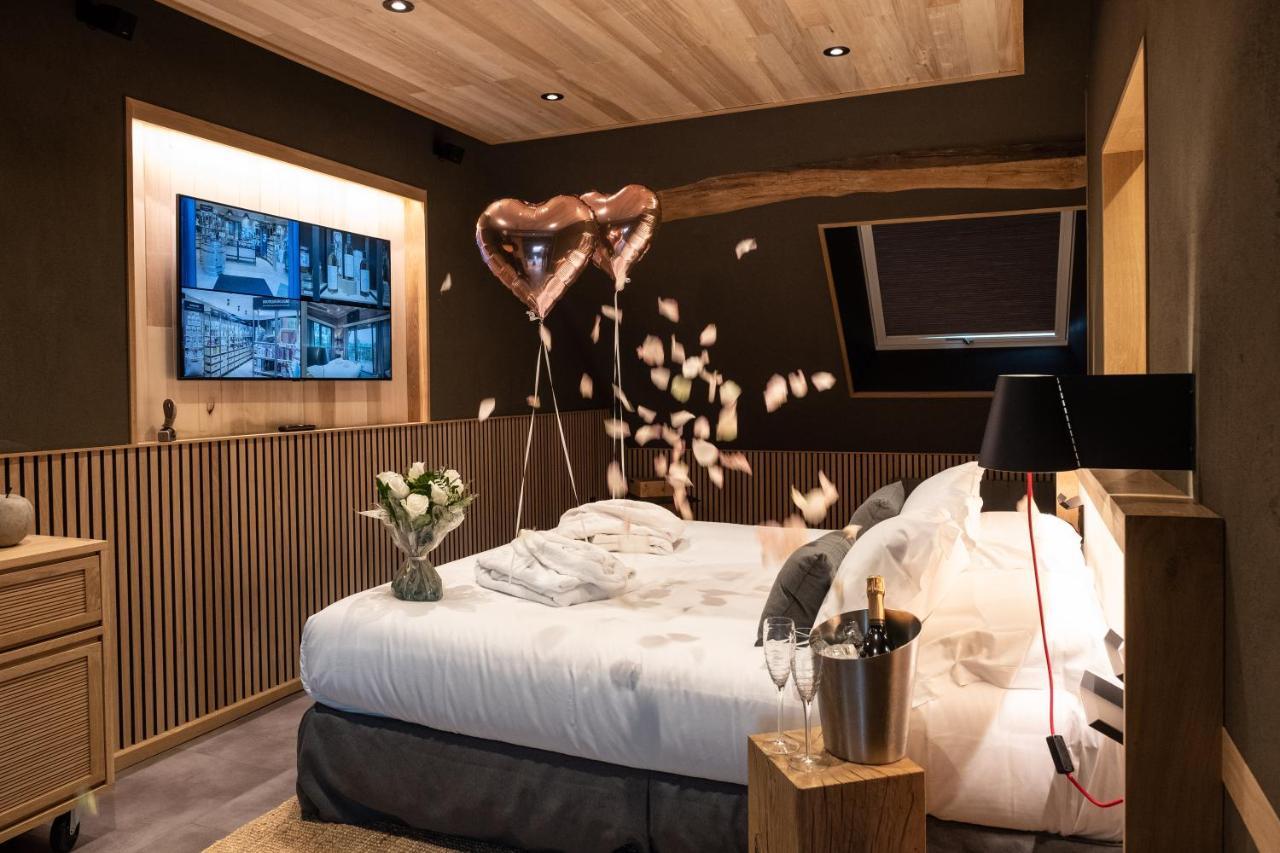 Le Studio Des Pres Verts Suite Design Avec Jacuzzi Privatif Jouey Экстерьер фото