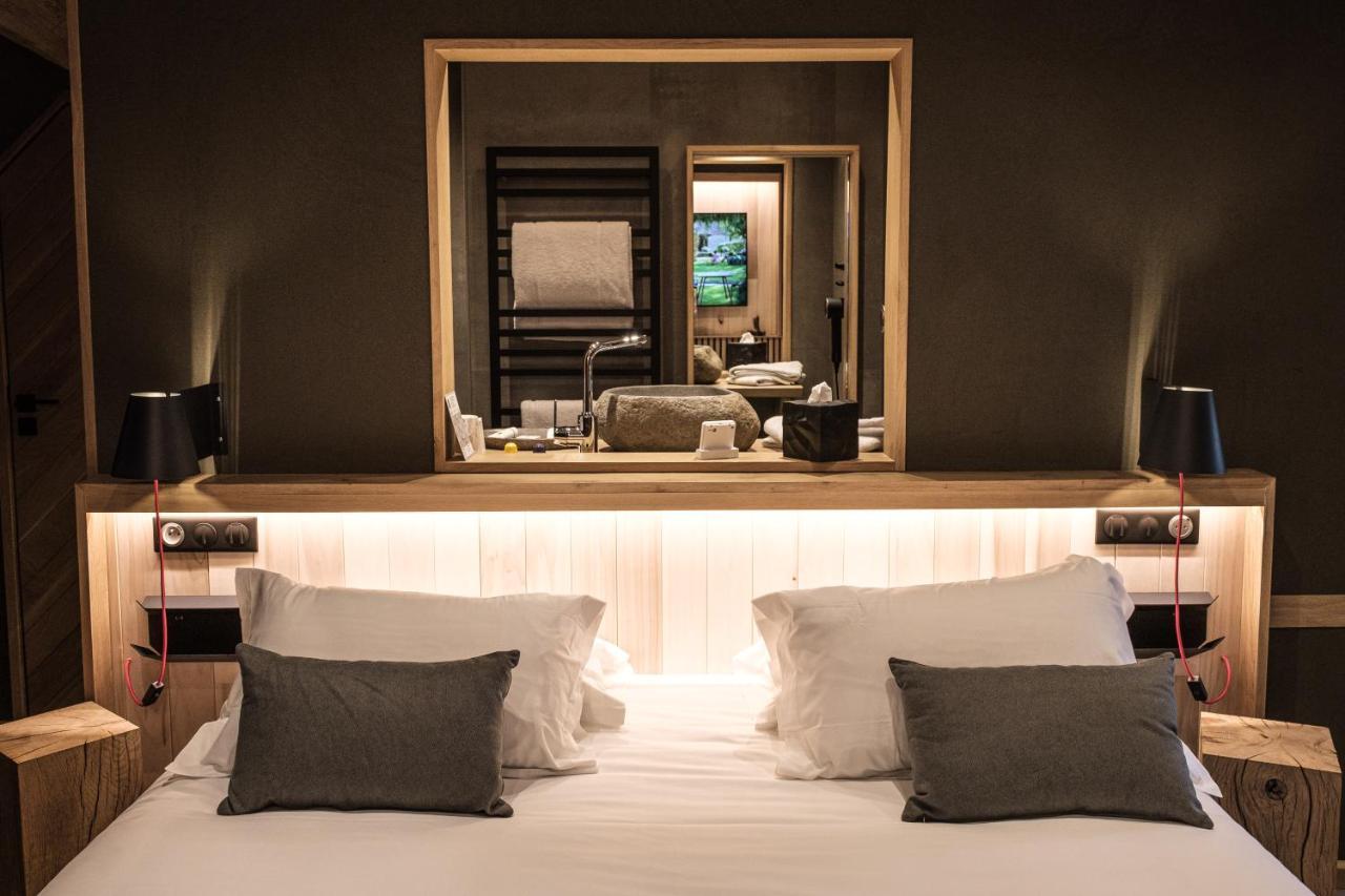 Le Studio Des Pres Verts Suite Design Avec Jacuzzi Privatif Jouey Экстерьер фото
